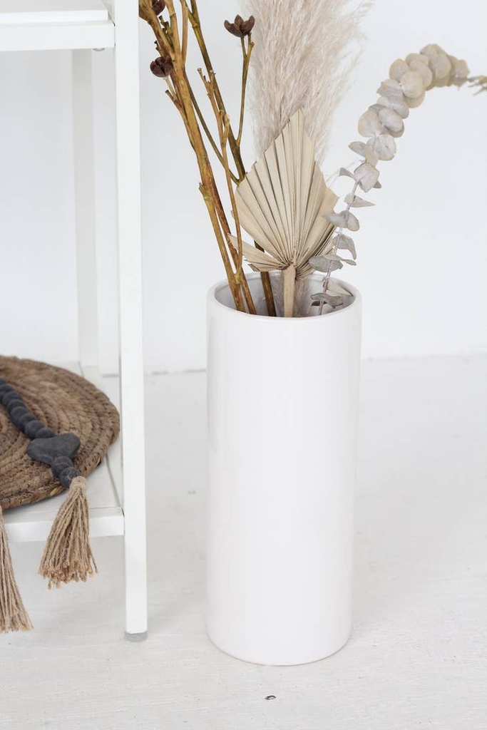 Large Ceramic Vase | 12"