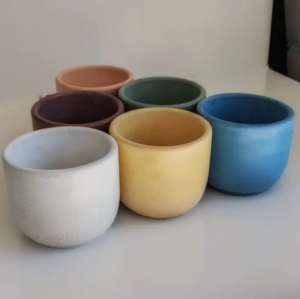 Teacup Concrete Vessel