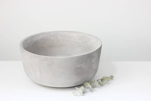 Decor Round Concrete Bowl