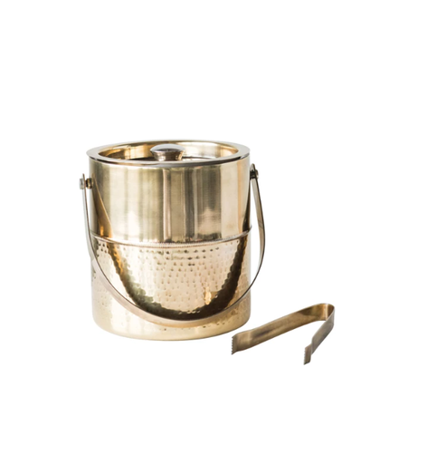 Ice Bucket with Tongs Set of 2